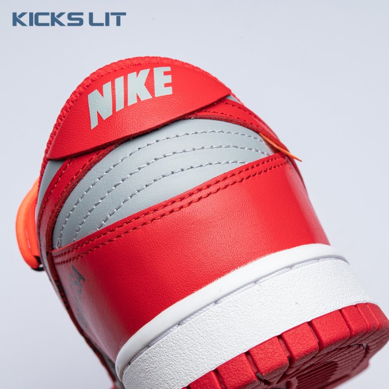 Off-White x Dunk Low 'University Red' Men's Off-White x Dunk Low 'University Red' Men's