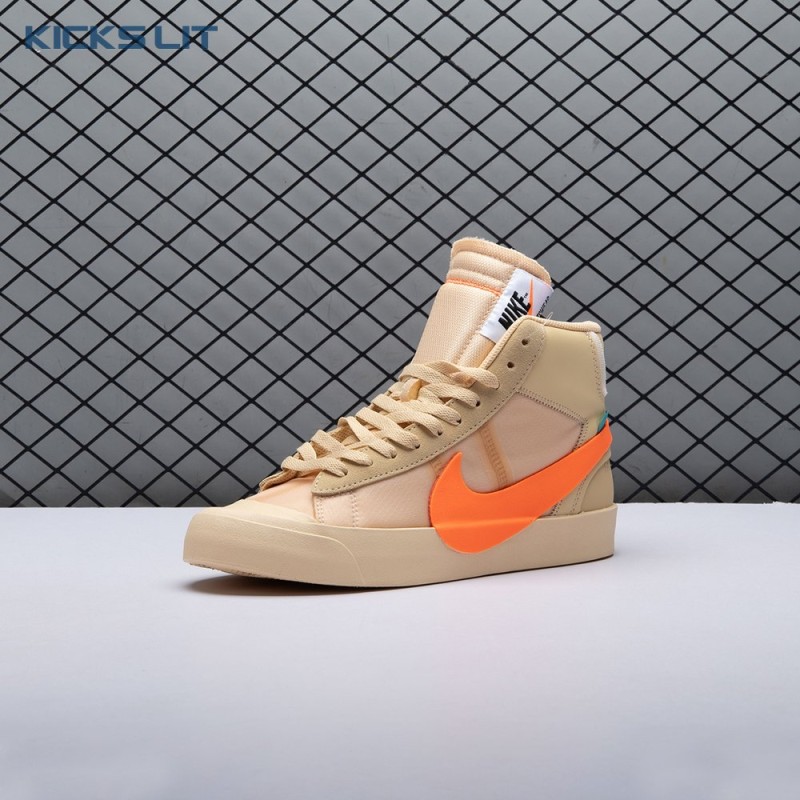 Nike Blazer Mid Off-White All Hallow's Eve AA3832-700 Unisex Nike Blazer Mid Off-White All Hallow's Eve AA3832-700 Unisex