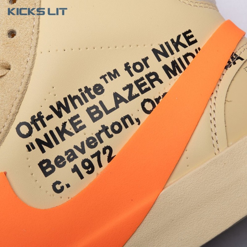 Nike Blazer Mid Off-White All Hallow's Eve AA3832-700 Unisex Nike Blazer Mid Off-White All Hallow's Eve AA3832-700 Unisex