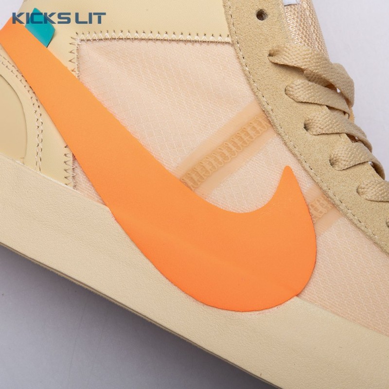 Nike Blazer Mid Off-White All Hallow's Eve AA3832-700 Unisex Nike Blazer Mid Off-White All Hallow's Eve AA3832-700 Unisex