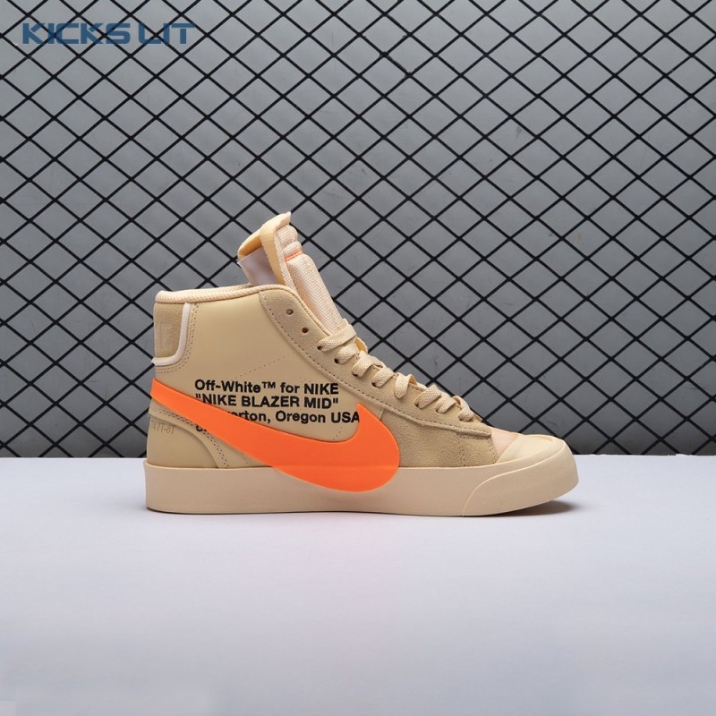 Nike Blazer Mid Off-White All Hallow's Eve AA3832-700 Unisex Nike Blazer Mid Off-White All Hallow's Eve AA3832-700 Unisex