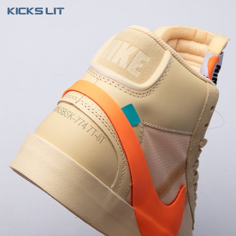 Nike Blazer Mid Off-White All Hallow's Eve AA3832-700 Unisex Nike Blazer Mid Off-White All Hallow's Eve AA3832-700 Unisex