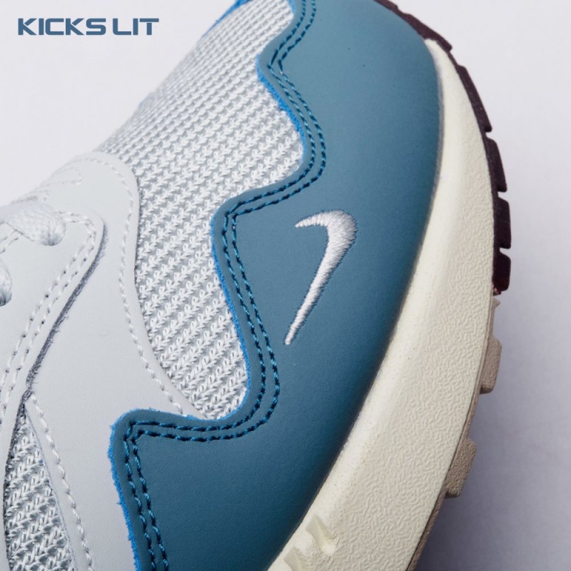 Nike Air Max 1 Patta Waves Noise Aqua DH1348-004 Unisex Nike Air Max 1 Patta Waves Noise Aqua DH1348-004 Unisex