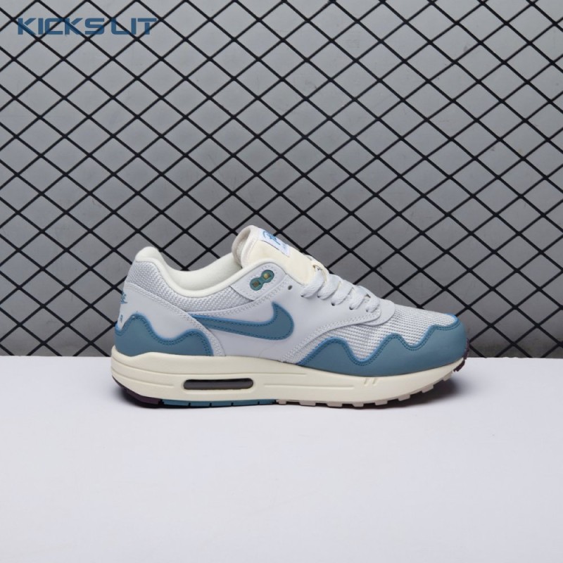 Nike Air Max 1 Patta Waves Noise Aqua DH1348-004 Unisex Nike Air Max 1 Patta Waves Noise Aqua DH1348-004 Unisex