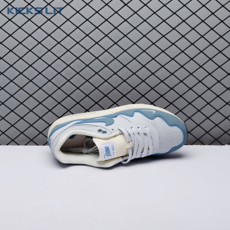 Nike Air Max 1 Patta Waves Noise Aqua DH1348-004 Unisex Nike Air Max 1 Patta Waves Noise Aqua DH1348-004 Unisex