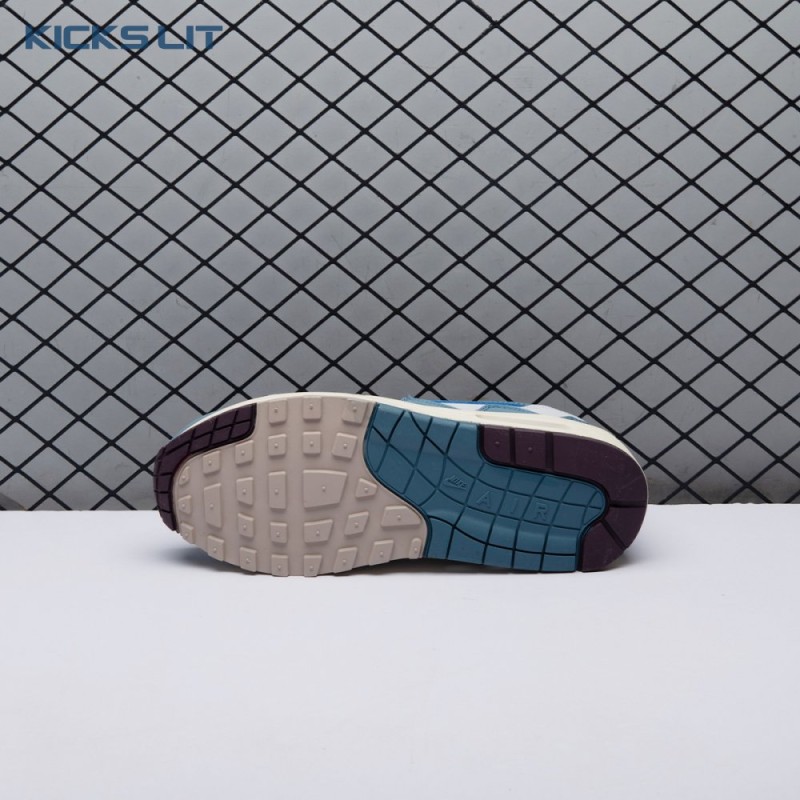 Nike Air Max 1 Patta Waves Noise Aqua DH1348-004 Unisex Nike Air Max 1 Patta Waves Noise Aqua DH1348-004 Unisex