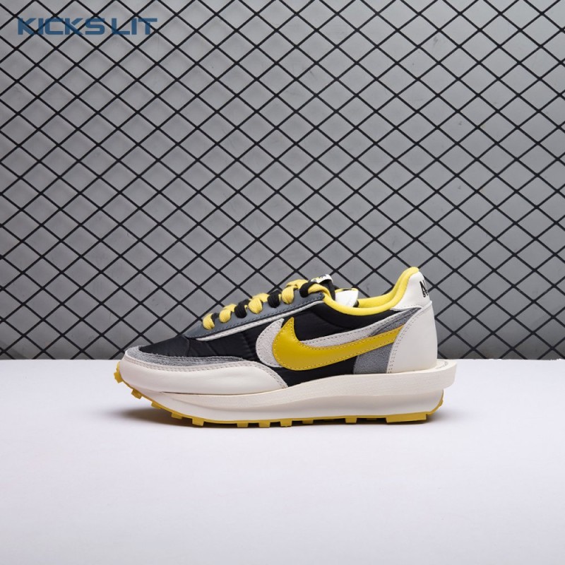 Nike LD Waffle Undercover Black Bright Citron DJ4877-001 Unisex Nike LD Waffle Undercover Black Bright Citron DJ4877-001 Unisex