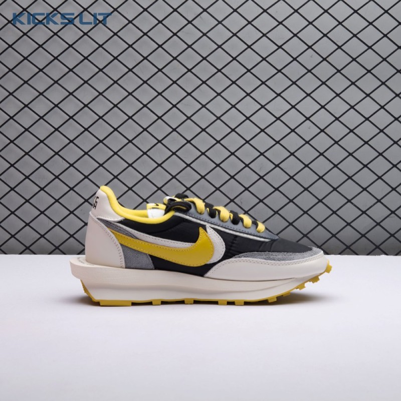 Nike LD Waffle Undercover Black Bright Citron DJ4877-001 Unisex Nike LD Waffle Undercover Black Bright Citron DJ4877-001 Unisex