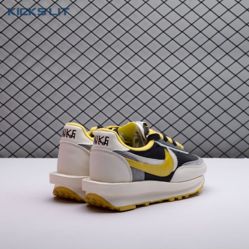 Nike LD Waffle Undercover Black Bright Citron DJ4877-001 Unisex Nike LD Waffle Undercover Black Bright Citron DJ4877-001 Unisex