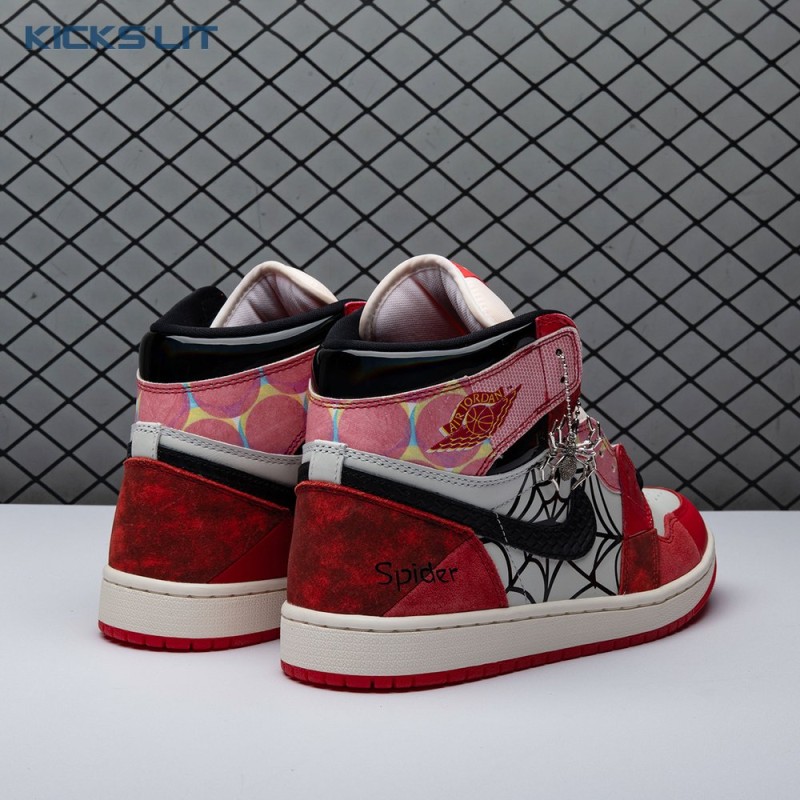 Jordan 1 Retro High OG Spider-Man Across the Spider-Verse DV1748 601 Men's