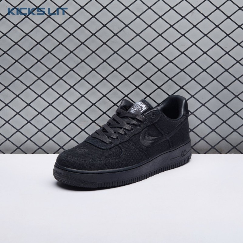 Nike Air Force 1 Low Stussy Black CZ9084-001 Unisex