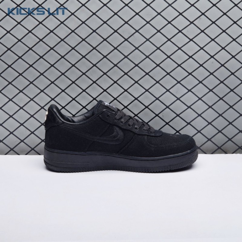 Nike Air Force 1 Low Stussy Black CZ9084-001 Unisex