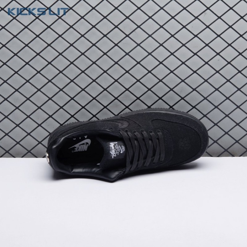 Nike Air Force 1 Low Stussy Black CZ9084-001 Unisex