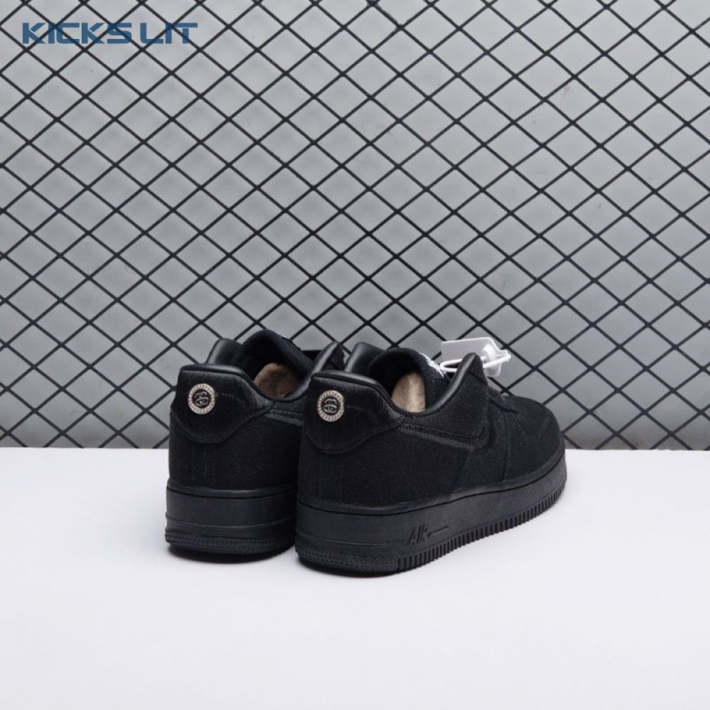 Nike Air Force 1 Low Stussy Black CZ9084-001 Unisex