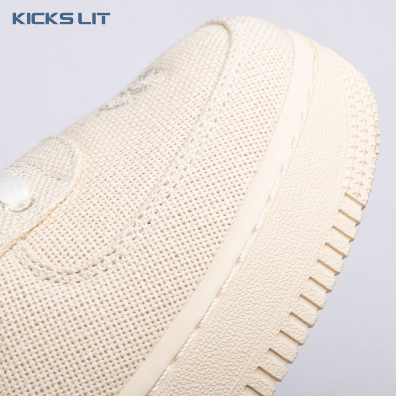 Nike Air Force 1 Low Stussy Fossil CZ9084-200 Unisex Nike Air Force 1 Low Stussy Fossil CZ9084-200 Unisex