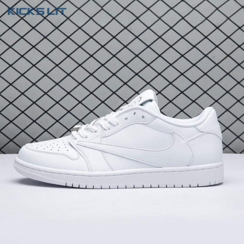 Travis Scott x Air Jordan 1 Low Triple White DM7866 292 Unisex Travis Scott x Air Jordan 1 Low Triple White DM7866 292 Unisex