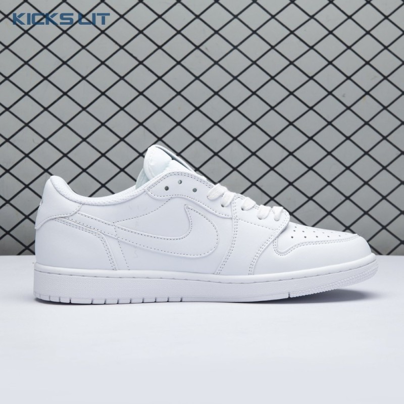 Travis Scott x Air Jordan 1 Low Triple White DM7866 292 Unisex Travis Scott x Air Jordan 1 Low Triple White DM7866 292 Unisex