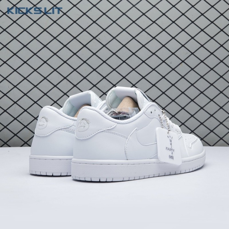 Travis Scott x Air Jordan 1 Low Triple White DM7866 292 Unisex Travis Scott x Air Jordan 1 Low Triple White DM7866 292 Unisex
