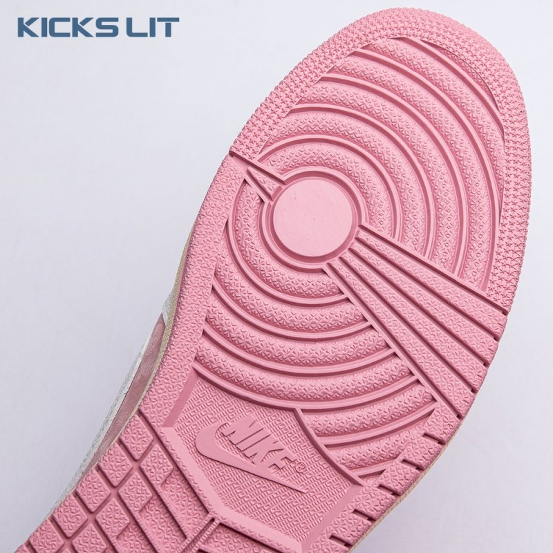 Travis Scott x Air Jordan 1 Low OG Pink Beige Red DM7866-600 Unisex