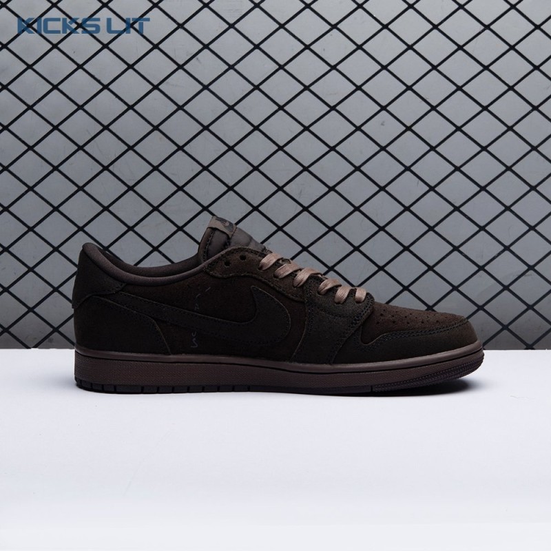 Travis Scott x Air Jordan 1 Low OG Velvet Brown DM7866-202 Unisex Travis Scott x Air Jordan 1 Low OG Velvet Brown DM7866-202 Unisex