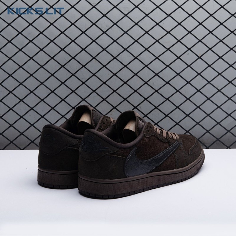 Travis Scott x Air Jordan 1 Low OG Velvet Brown DM7866-202 Unisex Travis Scott x Air Jordan 1 Low OG Velvet Brown DM7866-202 Unisex