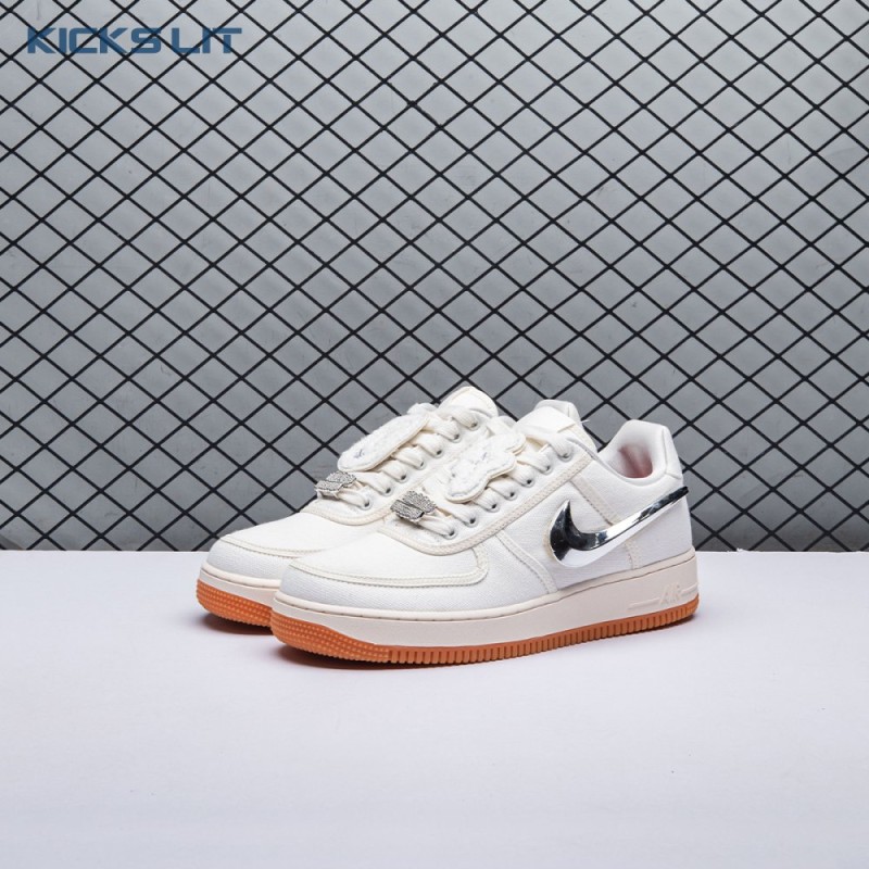 Travis Scott x Air Force 1 'Sail' Unisex Travis Scott x Air Force 1 'Sail' Unisex
