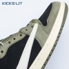 Travis Scott x Air Jordan 1 Low OG Black Olive DM7866-001 Unisex