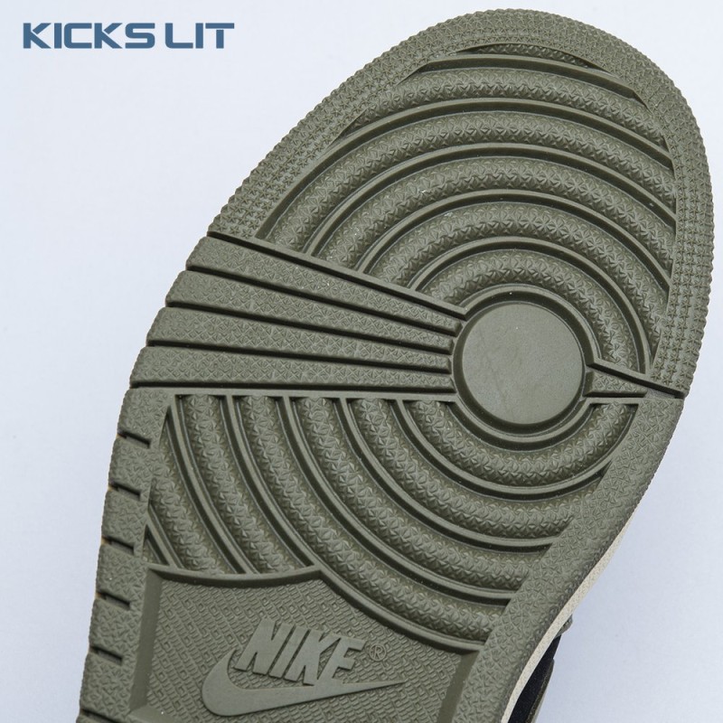 Travis Scott x Air Jordan 1 Low OG Black Olive DM7866-001 Unisex