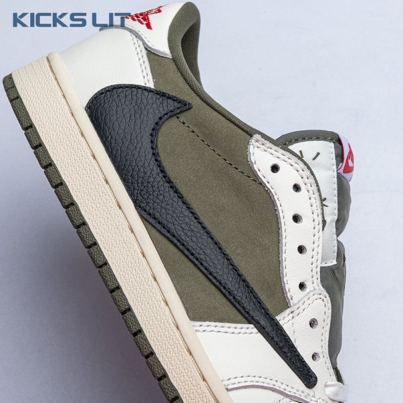 Travis Scott x Air Jordan 1 Low OG Medium Olive DM7866 200 Unisex Travis Scott x Air Jordan 1 Low OG Medium Olive DM7866 200 Unisex