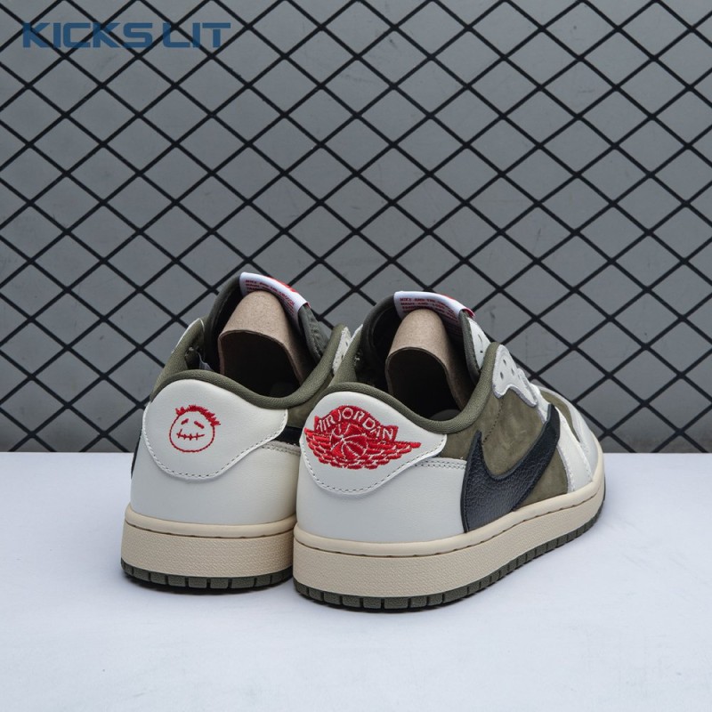 Travis Scott x Air Jordan 1 Low OG Medium Olive DM7866 200 Unisex Travis Scott x Air Jordan 1 Low OG Medium Olive DM7866 200 Unisex