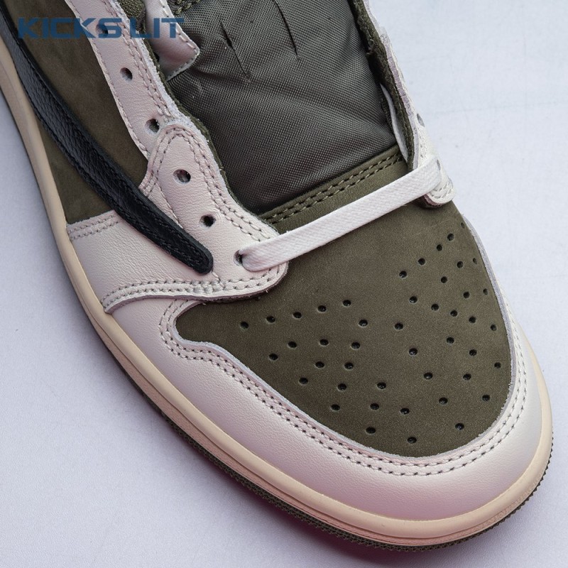 Travis Scott x Air Jordan 1 Low OG Medium Olive DM7866 200 Unisex Travis Scott x Air Jordan 1 Low OG Medium Olive DM7866 200 Unisex