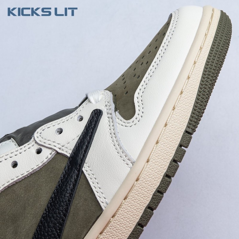 Travis Scott x Air Jordan 1 Low OG Medium Olive DM7866 200 Unisex Travis Scott x Air Jordan 1 Low OG Medium Olive DM7866 200 Unisex