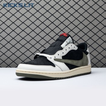 Travis Scott x Air Jordan 1 Low OG Olive DZ4137-106 Unisex