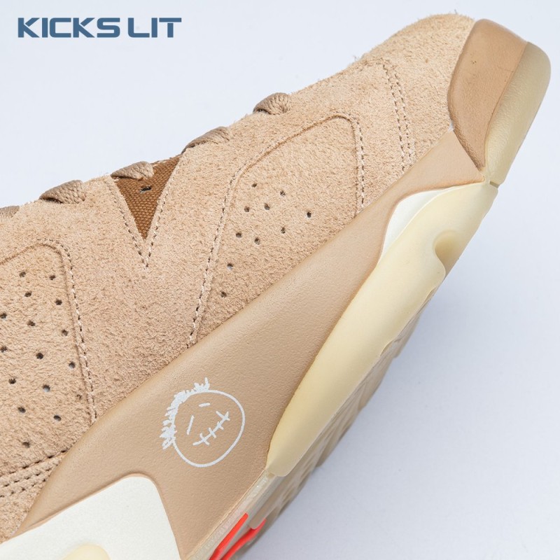 Travis Scott x Air Jordan 6 Retro 'British Khaki' Men's Travis Scott x Air Jordan 6 Retro 'British Khaki' Men's