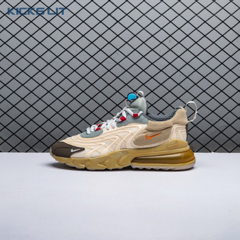 Travis Scott x Air Max 270 React ENG 'Cactus Trails' Men's Travis Scott x Air Max 270 React ENG 'Cactus Trails' Men's