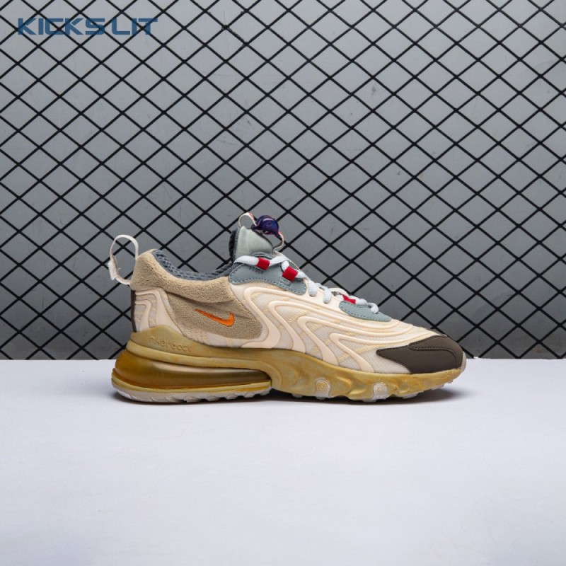 Travis Scott x Air Max 270 React ENG 'Cactus Trails' Men's Travis Scott x Air Max 270 React ENG 'Cactus Trails' Men's