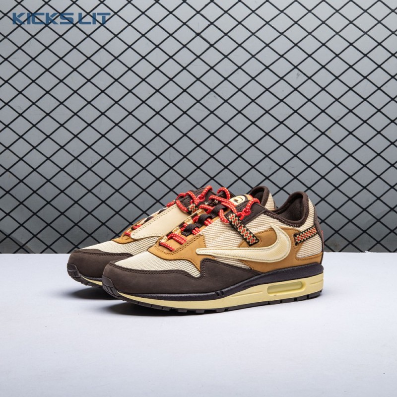 Nike Air Max 1 Travis Scott Cactus Jack Baroque Brown DO9392-200 Unisex Nike Air Max 1 Travis Scott Cactus Jack Baroque Brown DO9392-200 Unisex