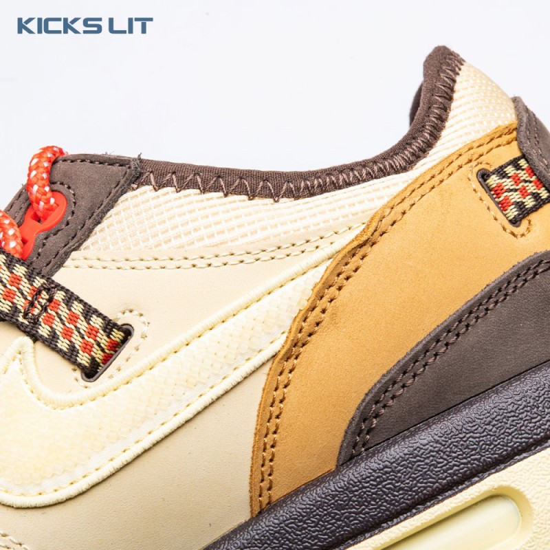 Nike Air Max 1 Travis Scott Cactus Jack Baroque Brown DO9392-200 Unisex Nike Air Max 1 Travis Scott Cactus Jack Baroque Brown DO9392-200 Unisex