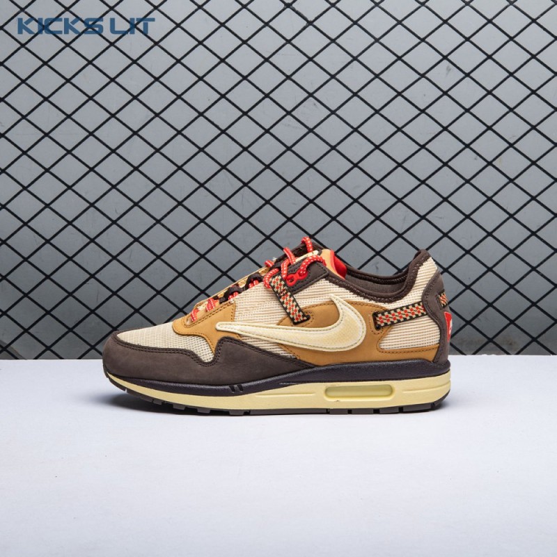 Nike Air Max 1 Travis Scott Cactus Jack Baroque Brown DO9392-200 Unisex Nike Air Max 1 Travis Scott Cactus Jack Baroque Brown DO9392-200 Unisex