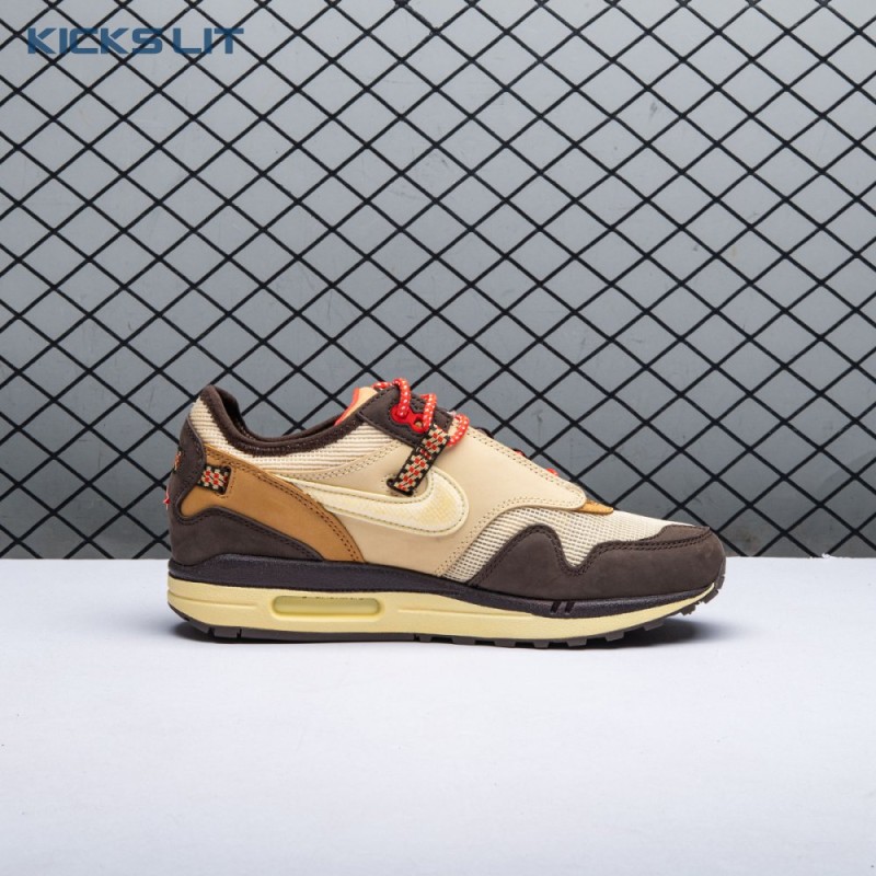 Nike Air Max 1 Travis Scott Cactus Jack Baroque Brown DO9392-200 Unisex Nike Air Max 1 Travis Scott Cactus Jack Baroque Brown DO9392-200 Unisex