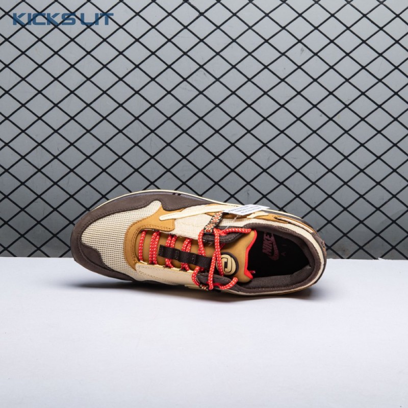 Nike Air Max 1 Travis Scott Cactus Jack Baroque Brown DO9392-200 Unisex Nike Air Max 1 Travis Scott Cactus Jack Baroque Brown DO9392-200 Unisex