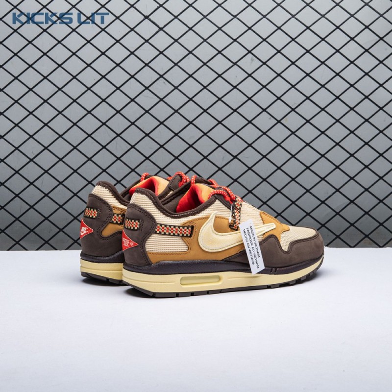 Nike Air Max 1 Travis Scott Cactus Jack Baroque Brown DO9392-200 Unisex Nike Air Max 1 Travis Scott Cactus Jack Baroque Brown DO9392-200 Unisex