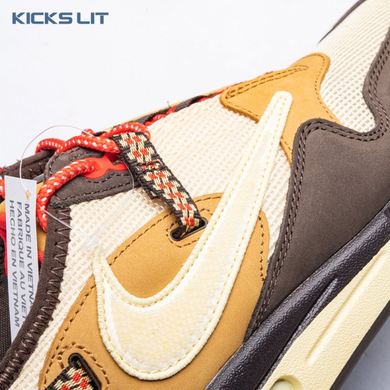 Nike Air Max 1 Travis Scott Cactus Jack Baroque Brown DO9392-200 Unisex Nike Air Max 1 Travis Scott Cactus Jack Baroque Brown DO9392-200 Unisex