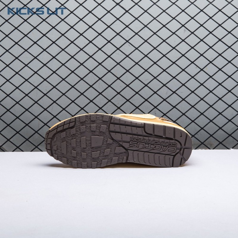 Nike Air Max 1 Travis Scott Cactus Jack Wheat Lemon Drop DO9392-701 Unisex Nike Air Max 1 Travis Scott Cactus Jack Wheat Lemon Drop DO9392-701 Unisex
